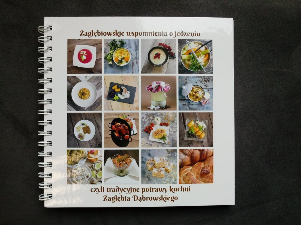 Książka kucharska „Zagłębiowskie wspomnienia o jedzeniu"