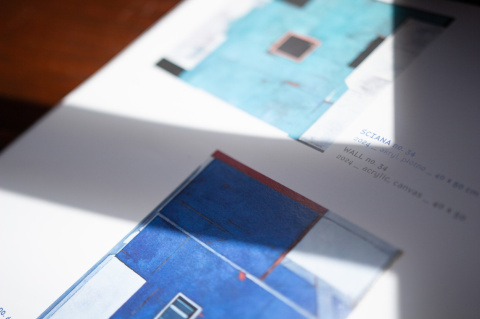 katalog do wystawy Artur Przebindowski MOJA PRYWATNA GEOGRAFIA / GRUNWALDZKA 80.